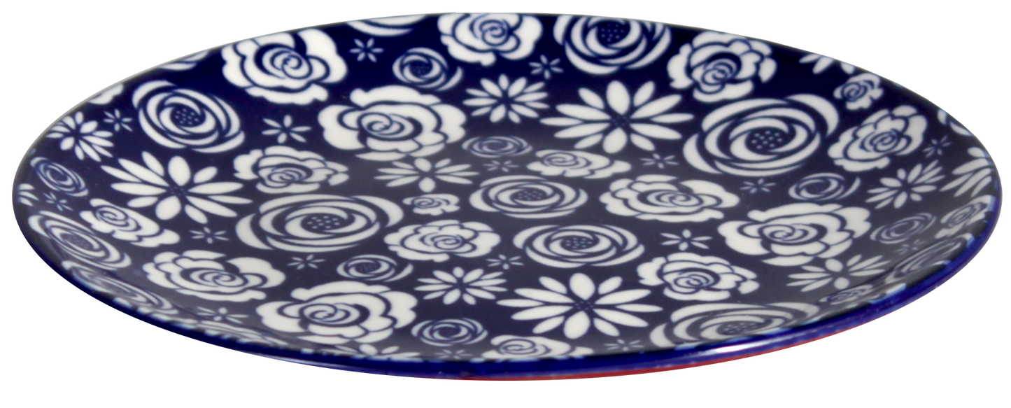 Individual Dessert Plate 6.0" Diameter in each of the 6 designs