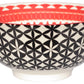 Individual Cereal Bowl 6.25" Diameter in each of the 6 designs
