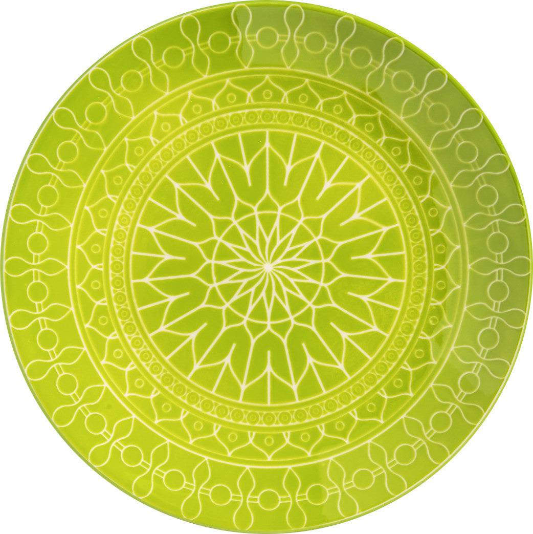 Individual Dinner Plate 10.5" Diameter in each of the 6 designs