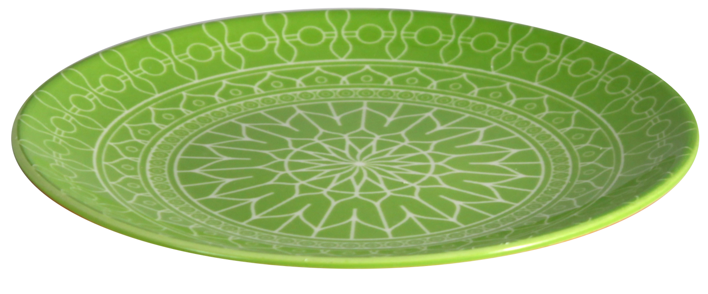 Individual Dessert Plate 6.0" Diameter in each of the 6 designs