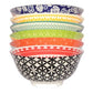 Individual Dessert Bowl 4.75" Diameter in each of the 6 designs
