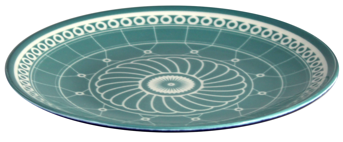 Individual Dessert Plate 6.0" Diameter in each of the 6 designs